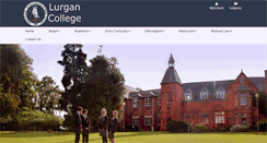 Desktop Screenshot of lurgancollege.co.uk